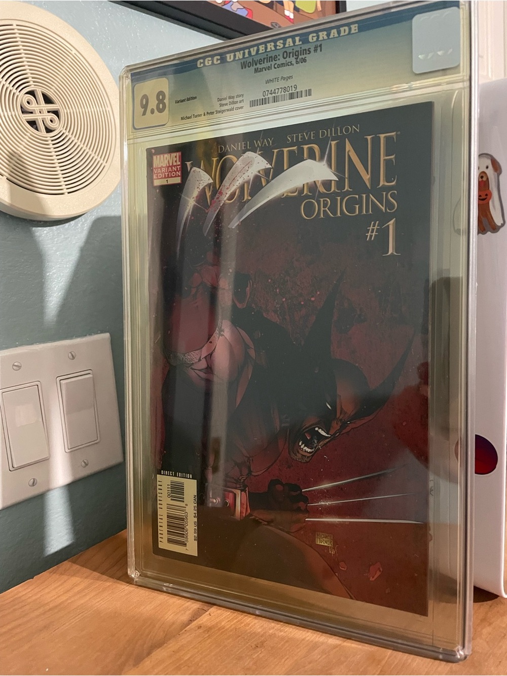 CGC 9.8 Wolverine Origins #1 Variant Edition Comic Book
